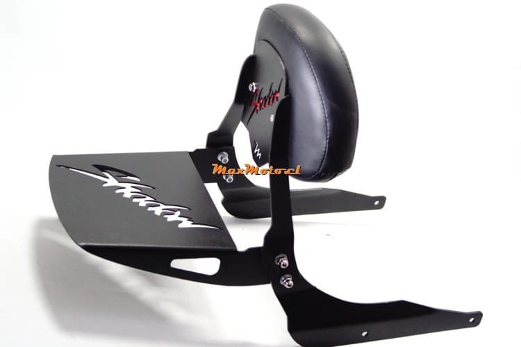 Respaldo y Parrilla Honda Shadow 750 Negra Portaequipaje MaxMoto